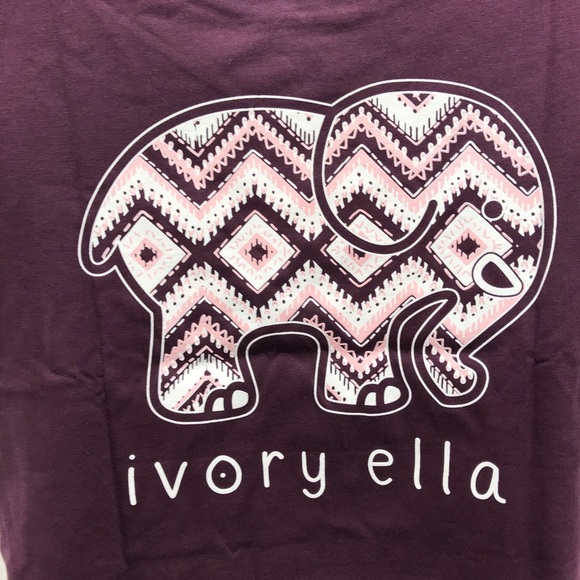 ivory ella Royal Purple Painted Chervron - Picture 3 of 4